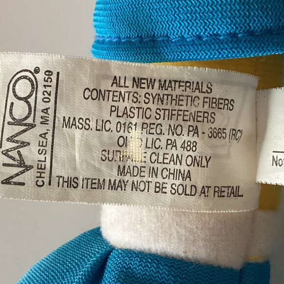 Vintage Bart Simpson Batman Stuffed Toy Superhero The Simpsons - Picture 8 of 9